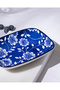 Reve Bleu Vista Plate - 17 cm - Blue/White - 4