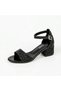 Arz Simli 4 cm Girls' Heeled Sandals Evening Dress Shoes