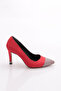 Pm450-K030 Women's Silver Stone Heeled Shoes