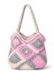 Rosy Knit – Bohemian Hand Knitted Women's Shoulder Bag