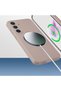 Samsung Galaxy A37 Case with Magsafe Ring and Extra Stand, Velvet Soft Colorful Silicone Cover - 5