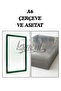 10 Pcs Green A6 Price Tag Frame and Acetate - A6 Frame and Inner Pocket (Latch Not Included) - 2