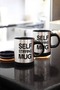 Zengemtx Written Mug with Mixing Feature and (211113) Stainless Steel