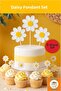 Daisy Themed Birthday Toothpick Set - Cake Decoration with Daisy Figures - Daisy Toothpick Set Presentation