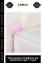 Special Production Shock Absorbing White Furniture Multi-Purpose Silicone Door Wall Protector Buffer 4-Pack - 2