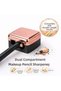 Dual Pencil Sharpener with Sharp Blades - Dual Cosmetic Pencil Sharpener - with Cover