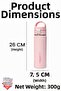 550 ml Single Lid Dual Use Stainless Steel Thermos with Straw and Comfortable Drinking Handle 1110-550ml - 4