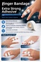 Finger Tape Extra Strong Adhesive, Athletic for Weight Lifting, Volleyball, Climbing Basketball Set - 3