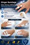 Finger Tape Extra Strong Adhesive, Athletic for Weight Lifting, Volleyball, Climbing Basketball 1.25 cm - 3