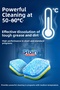 All in One Dishwasher Tablet & Strong Cleaning Superior Brightness - 150 Washes - 2