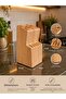 Solid Wood Knife Stand |   100% Beech Wood |   No Assembly Required & Eco-Friendly - Knife Holder - 5