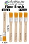 Floor Brush Number 2 5 Pieces Paint Brush Synthetic Silk Tip Bristle Acrylic Gouache Oil Painting Brush Ze