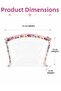 Bloom Transparent Makeup Bag - 4