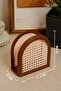 Hazeran |   Napkin Holder |   Decorative Hazeran Patterned Desktop Napkin Holder |   12.5X13X6 - 3