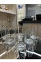 Crystal Bohemya 6-Piece Gilded Water Glass Set - 2