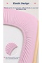 Cotton Combed Cotton 70X140 Elastic Baby Bed Sheet Elastic Crib Sheet - 2