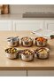 Luxury Shiny 6-Piece Stainless Steel 10 cm Snack Bowl, Candy Bowl, Multi-Purpose Bowl - 2