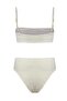 Ekru Bralette Kaplı Yüksek Bel Regular Bikini Takımı TBESS26BT00091 - 7