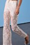 Beyaz Limited Edition Wide Leg/Geniş Paça Dantel Astarlı Pantolon TWOSS26PL00114 - 5