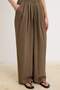 Haki Halter Yaka Bluz Geniş Paça Pantolon Alt - Üst Takım TWOSS26AU00137 - 3