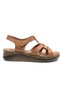 Andirigulle Genuine Leather Comfort Orthopedic Women's Sandals Taba - 2