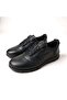 Men's Leather Casual Comfort Shoes 11599 - Black - 43 - 4