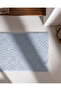 Rachel 100% Cotton Foot Towel - Blue - 50X70 cm - 2