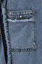 Stone Detailed Jacket Pants Denim Set - Ice Blue - 6