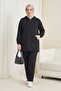 Zippered Hooded Combed Cotton Set