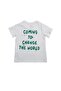 Ares Boy's 100% Cotton O-Neck T-Shirt White - 2