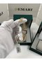 Women's Wristwatch Quartz Movement – Gold Strap Striped White Dial Stone Detail Dm-00114L-B1 - 6