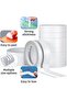 9 Rolls Double-Sided Tape,Easy Tear-by-Hand,Multi-Size for Crafts,Gift Wrap,DIY & Office - 5