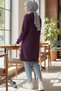 Coat of Arms Slit Detail Tunic 1665 - Purple - 3