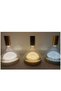 Small Vintage Table Lamp,Translucent Stepless Dimmable Bedside Nightstand Light,Murano Aesthetic Home Decor - 4