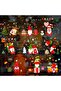 1600Pcs Christmas Window Clings, Snowflake Static Stickers for Xmas Party Decorations - 7