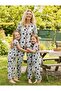 Hello Kitty Licensed Mother & Daughter Shirt Collar Buttoned Pajamas 100% Cotton (Sold Separately) - 2