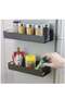 Magnetic Spice Rack Organizer,Wall Mounted Kitchen Shelf for Utensils - 2