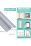 3-Piece Self-Adhesive Draft Stopper,19.68Ft Soundproof Weather Stripping for Doors,Windows