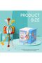 Montessori Sensory Travel Toy for Babies 6-12 Months,Silicone Pull String,Car Seat Activities - 6