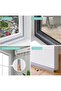 3-Piece Self-Adhesive Draft Stopper,19.68Ft Soundproof Weather Stripping for Doors,Windows - 4