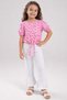 103-50-23 Girl's Crop Shirt Spanish Leg 2 Piece Set 3-6 Years - 3