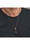 Silver Openable Amulet Container Cevşen Men's Necklace - 3