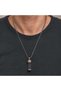 Silver Openable Amulet Container Cevşen Men's Necklace - 4