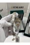 Women's Wristwatch Quartz Movement – Gold & Silver Band White Dial Dm-00110L-D1 - 7