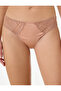 Comfortable Fit Brazilian Panties with Lace Detail