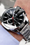 Men's Wristwatch 3 Atm Waterproof Silver Color & Steel Band Tjeg2035C6 - 2