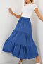 Women's Ayrobin Long Skirt 8048 - Indigo - 5