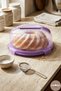 Cake Jar & Cake Jar Locked Lid Cake Jar 7 Liters Purple - 3