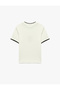 Slim Fit Short Sleeve Crew Neck Modal Blend Dog Embroidered T-Shirt - 5