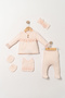 Baby Girl Mevlütlük Newborn Hospital Release Set of 5 100% Cotton Zk5010 - 2